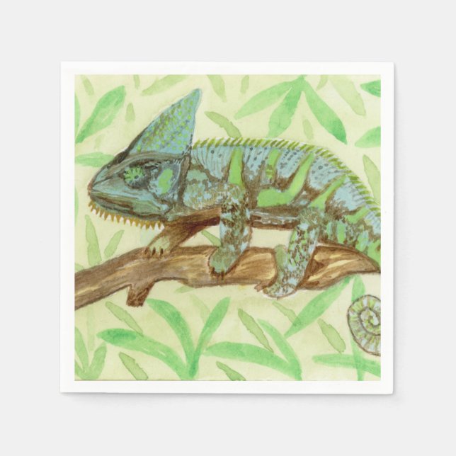 Chameleon Napkin (Front)