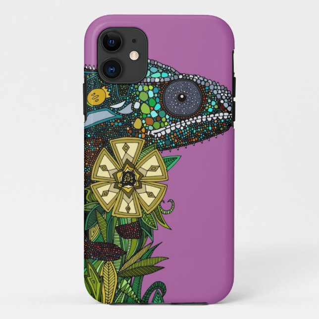 chameleon orchid Case-Mate iPhone case (Back)