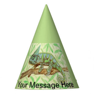 Chameleon Party Hat