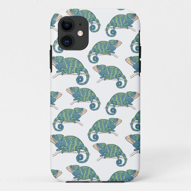 Chameleon Pattern Case-Mate iPhone Case (Back)