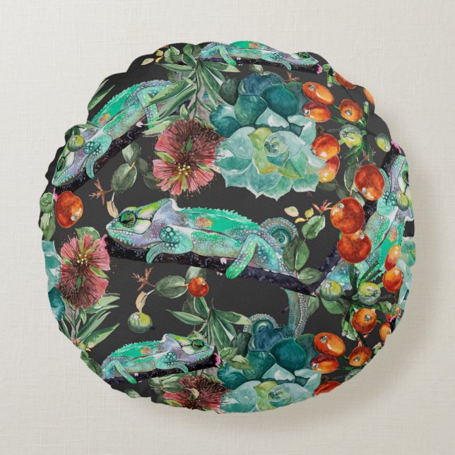 Chameleon Pillow (Front)