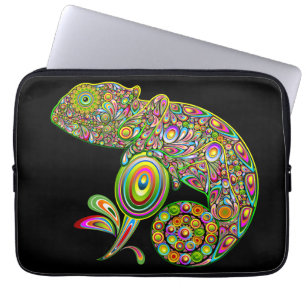 Chameleon Psychedelic Fantasy Laptop Sleeve