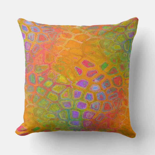 Chameleon Skin Cushion (Front)