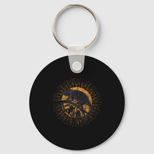 Chameleon Wildlife Conservation Animal Reptile Lov Key Ring (Front)
