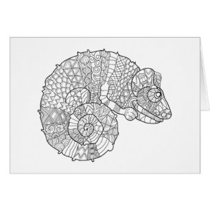 Chameleon Zendoodle
