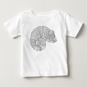 Chameleon Zendoodle Baby T-Shirt