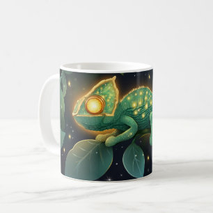 Chameleons are reptiles that belong to the lizard coffee mug