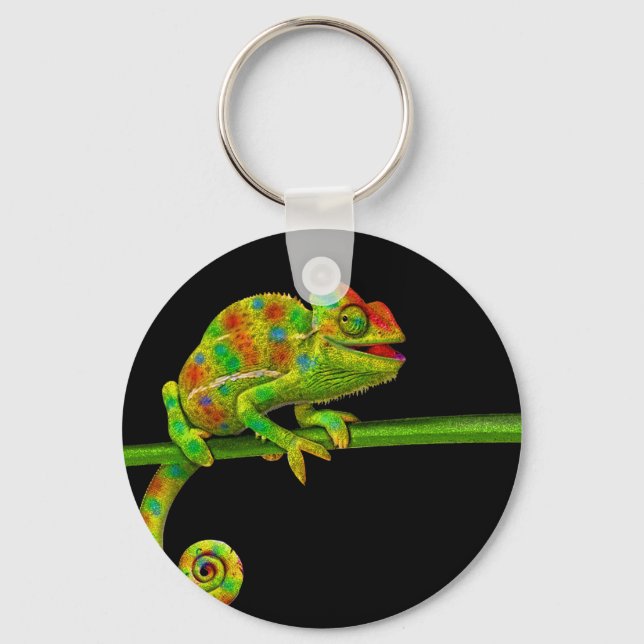 Chameleons Key Ring (Front)