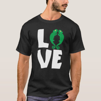 Chameleons Love Reptiles Lizard Geckos Chameleon   T-Shirt