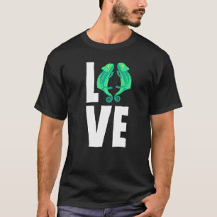 Chameleons Love Reptiles Lizard Geckos Chameleon T-Shirt