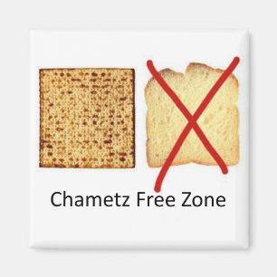 Chametz Free Zone Magnet