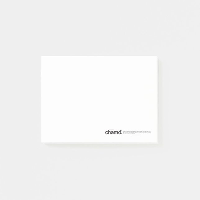 Chamo Post-it Notes (Front)