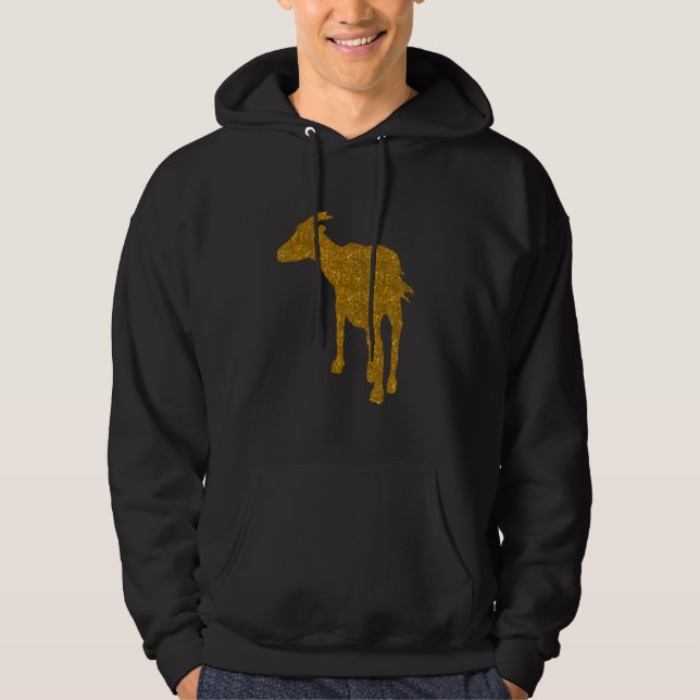 Chamois  For Women Girl Goat Antelope Animal Hoodie (Front)