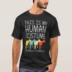 Chamois Halloween Human Costume Goat Antelope Easy T-Shirt