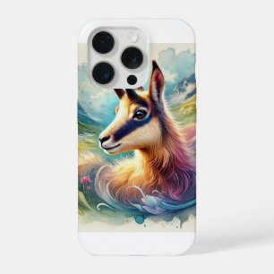 Chamois in the Alpine Light 061024AREF130 - Waterc iPhone 15 Pro Case