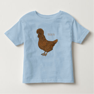 Chamois polish chicken cartoon illustration toddler T-Shirt