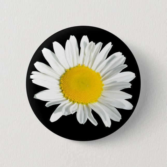Chamomile 6 Cm Round Badge (Front)