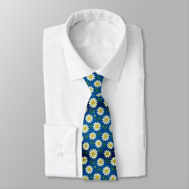 🌼 "Chamomile & Charisma" Tie (Tied)