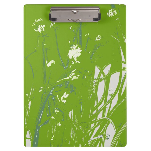 chamomile field green clipboard (Front)