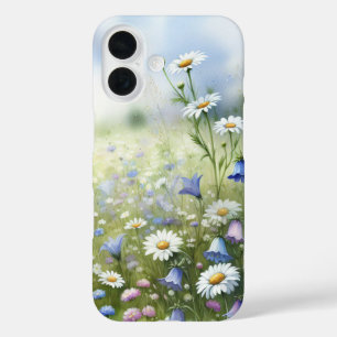 Chamomile Field, Watercolor by Natasha Us iPhone 16 Case