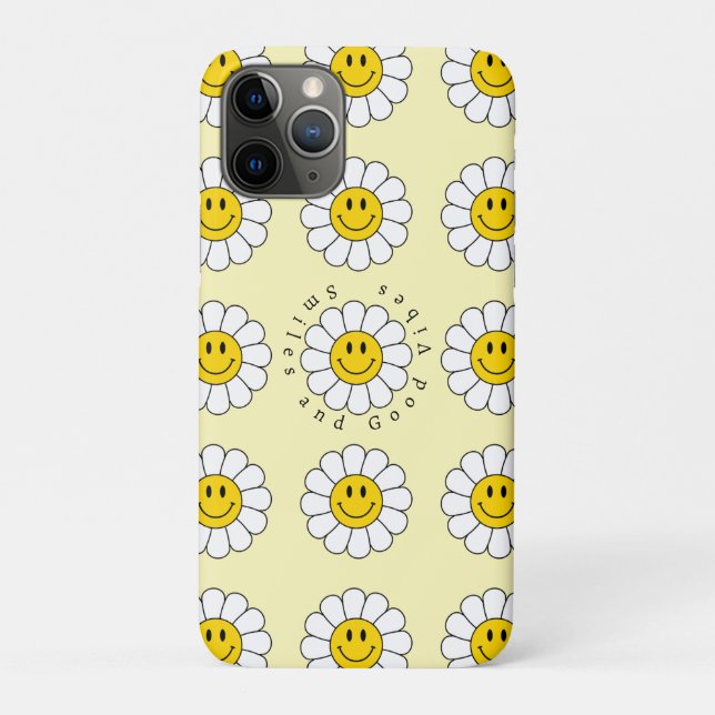 Chamomile Flower Funny Cute Trendy Floral Design Case-Mate iPhone Case (Back)