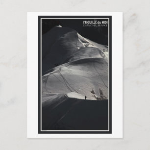 Chamonix - Aiguille du Midi Arete Solo Postcard