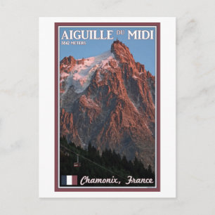 Chamonix - Aiguille du Midi Postcard