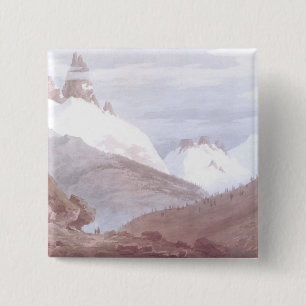 Chamonix and Martigny 15 Cm Square Badge