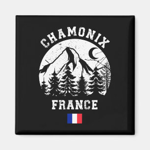 Chamonix France Alps Ski Resort Alpine Skiing Fren Magnet