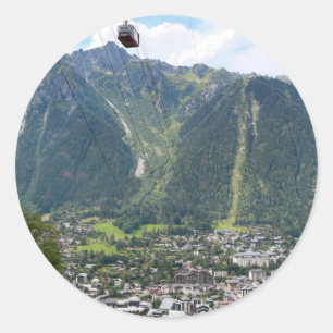 Chamonix - France Classic Round Sticker