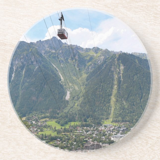 Chamonix - France Coaster (Front)