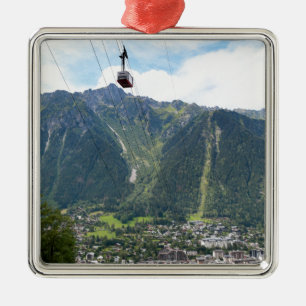 Chamonix - France Metal Ornament