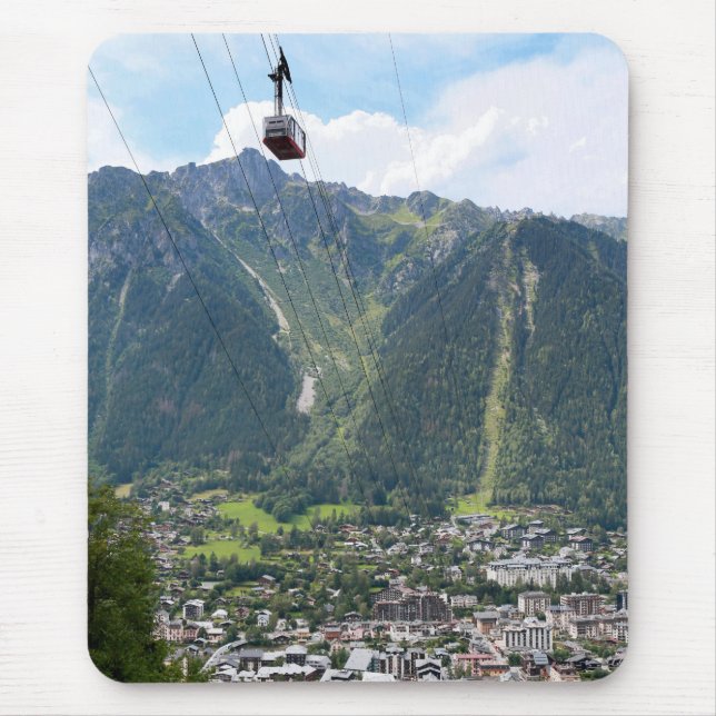 Chamonix - France Mouse Pad (Front)
