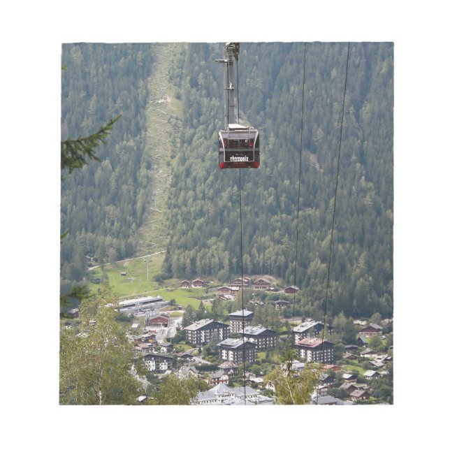 Chamonix - France Notepad (Front)