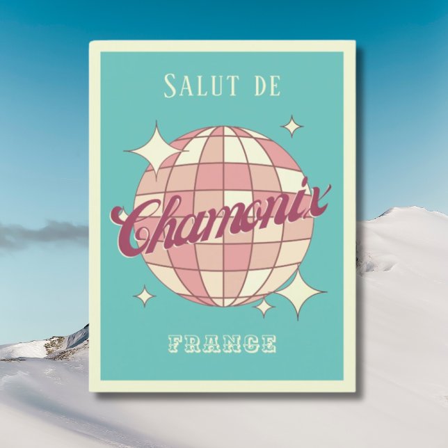 Chamonix France Retro Vintage Postcard (Creator Uploaded)