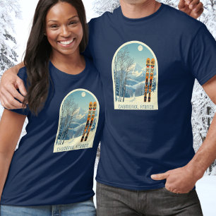 Chamonix France ski holiday clothing  T-Shirt