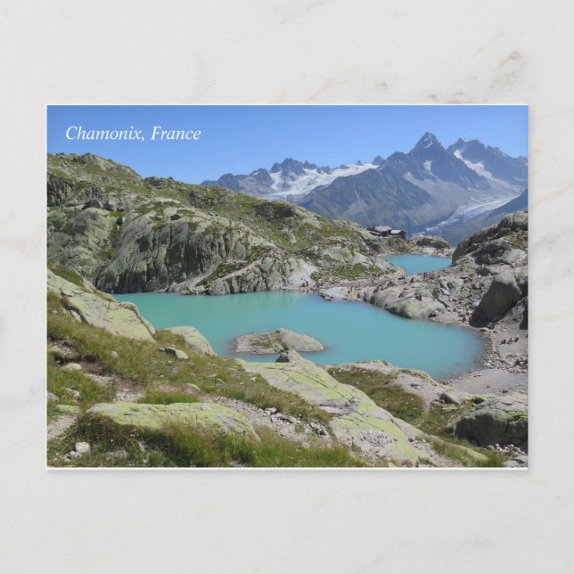 Chamonix French Alps Postcard (Front)