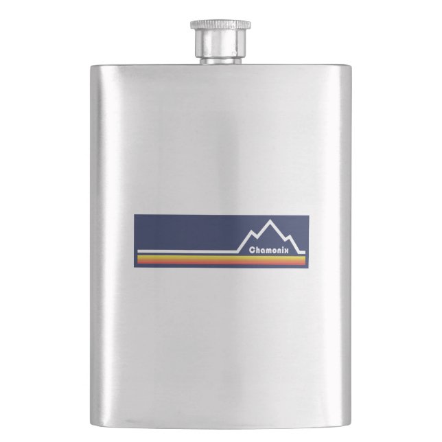 Chamonix Hip Flask (Front)