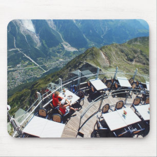 Chamonix in the valley, French Alps Mouse Pad