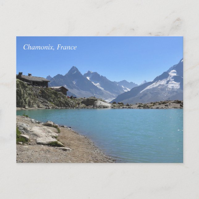 Chamonix Lac Blanc Postcard (Front)