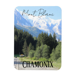 Chamonix, Mont Blanc, French Alpes, summer Magnet