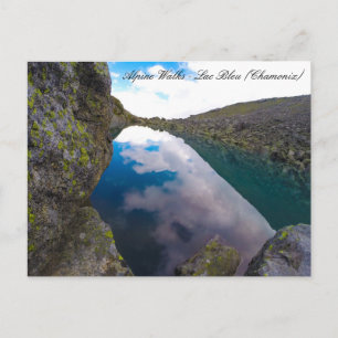 Chamonix, Mont Blanc - Lac Bleu, France Postcard