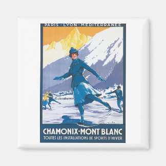 Chamonix Mont Blanc Magnet