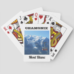 Chamonix Mont Blanc Playing Cards
