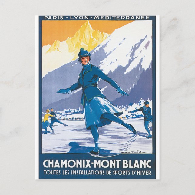 Chamonix-Mont Blanc Postcard (Front)