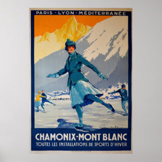 Chamonix – Mont Blanc Poster