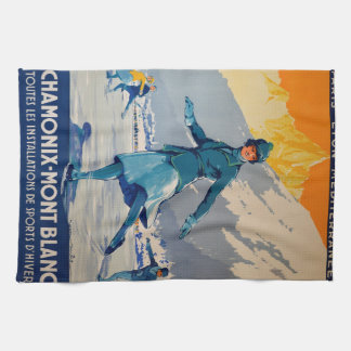 Chamonix – Mont Blanc Tea Towel