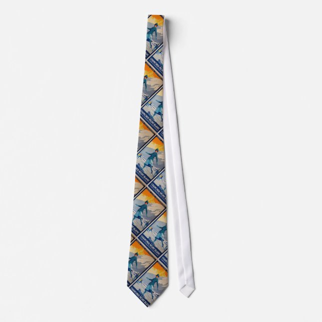 Chamonix – Mont Blanc Tie (Front)