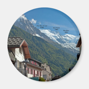 Chamonix Town Magnet