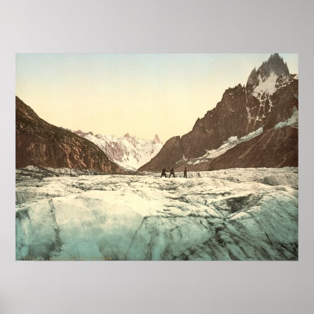Chamonix Valley - Mer de Glace Poster (Front)